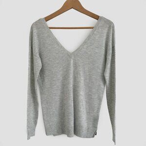 V-Neck/Off Shoulder Sweater Top by Zara